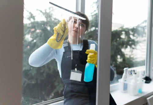 Nettoyage de vitres intérieures et extérieures à Maché